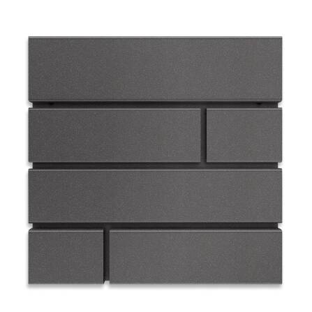 Metzler moderner Design Briefkasten | DB703 Eisenglimmer...