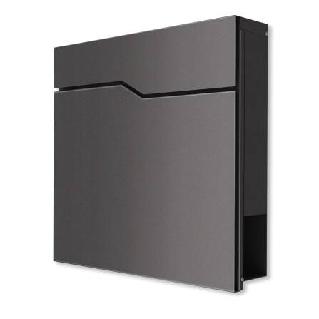 Metzler Briefkasten in minimalistischem Design | DB703 Eisenglimmer | Hoffmann