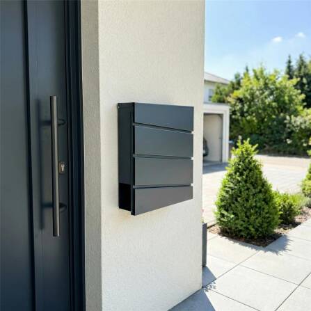 Metzler Briefkasten pulverbeschichtet | zeitloses Design | Neumann