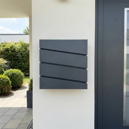 Metzler Briefkasten pulverbeschichtet | zeitloses Design | Neumann