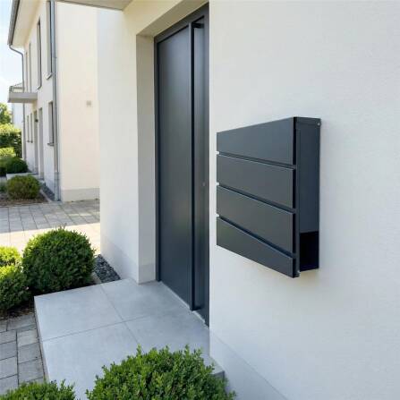 Metzler Briefkasten pulverbeschichtet | zeitloses Design | Neumann