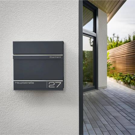 Metzler Briefkasten mit Lasergravur | Hermann