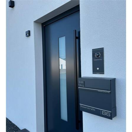 Metzler Briefkasten mit Lasergravur | Hermann