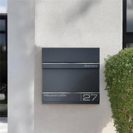 Metzler Briefkasten mit Lasergravur | Hermann
