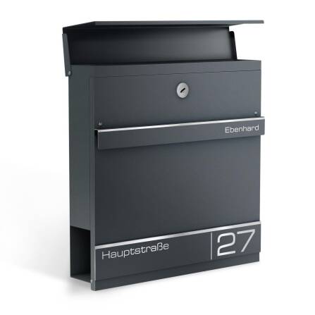 Metzler Briefkasten mit Lasergravur | Hermann