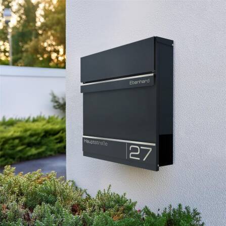 Metzler Briefkasten mit Lasergravur | Hermann