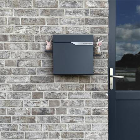 Metzler Briefkasten austauschbares Namensschild | Ebenhard