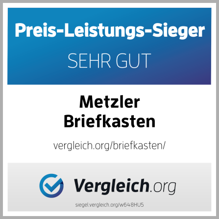 Metzler Briefkasten aus hochwertigem Stahl | Siebert