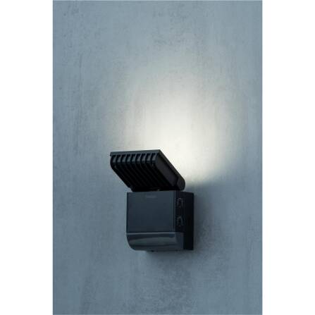 LED-Strahler | theLeda S8-100 | Schwarz | Bewegungsmelder