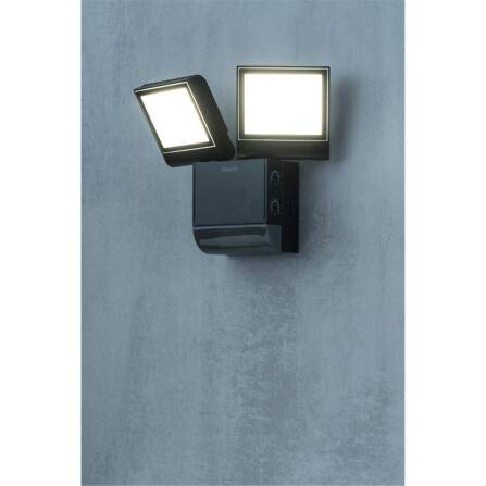 LED-Strahler | theLeda S17-100 | Schwarz | Bewegungsmelder