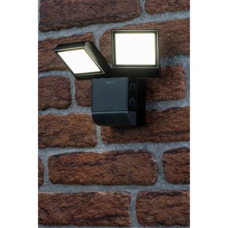 LED-Strahler | theLeda S17-100 | Schwarz | Bewegungsmelder