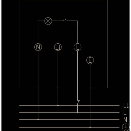 LED-Strahler | theLeda S17-100 | Schwarz | Bewegungsmelder