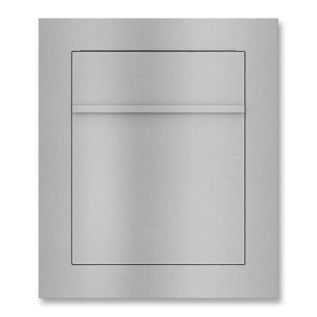 Metzler Unterputz Briefkasten Graualuminium RAL9007...