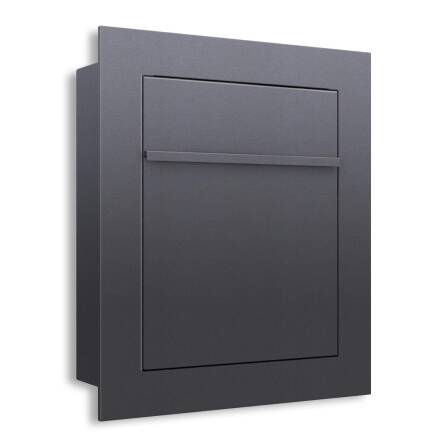 Metzler Unterputz Briefkasten DB703 Eisenglimmer hochwertiger Stahl | Hugo