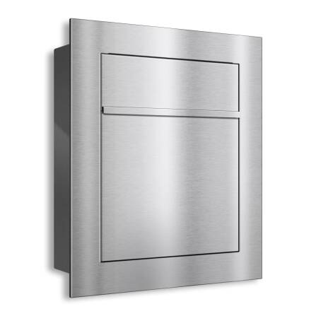 Metzler Unterputz Briefkasten aus galvanisiertem Stahl | Hugo