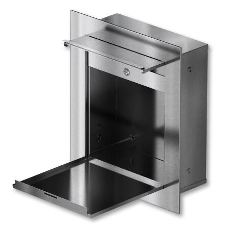 Metzler Unterputz Briefkasten aus galvanisiertem Stahl | Hugo