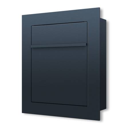 Metzler Unterputz Briefkasten hochwertiger Stahl | Hugo