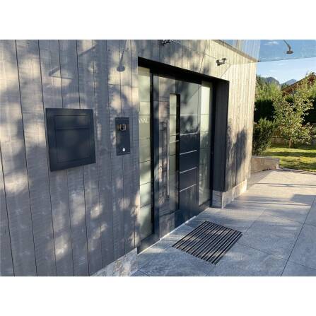 Metzler Unterputz Briefkasten hochwertiger Stahl | Hugo