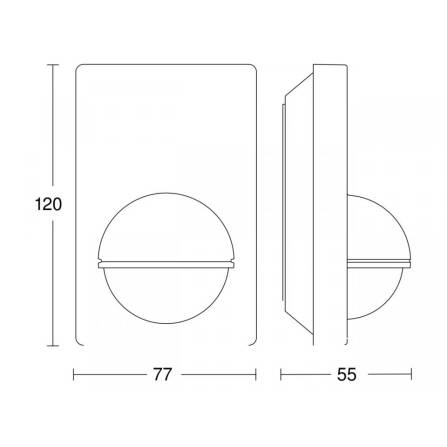 Bewegungsmelder | IS 180-2 | Anthrazit