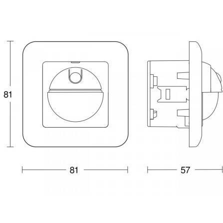 Sensorschalter | IR 180 UP | Weiß