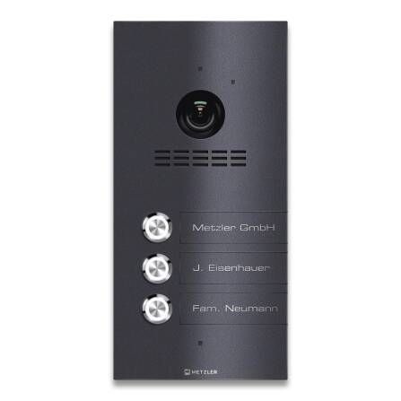 Metzler VDM10 2.0 Mehrfamilien Video-Türsprechanlage...