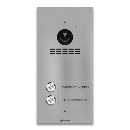 Metzler VDM10 2.0 Mehrfamilien Video-Türsprechanlage...