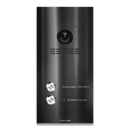 Metzler VDM10 2.0 Mehrfamilien Video-Türsprechanlage...