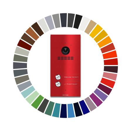 Metzler VDM10 2.0 Mehrfamilien Video-Türsprechanlage...