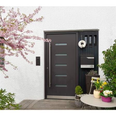 Metzler VDM10 2.0 Video-Türsprechanlage | 1 Klingeltaster | Wunschfarbe nach RAL | Kian