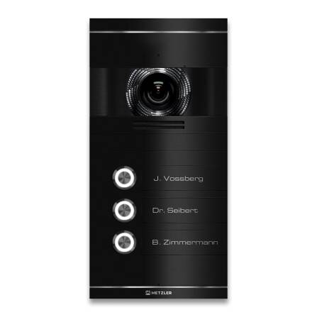 Metzler VDM10 2.0 Mehrfamilien Video-Türsprechanlage...