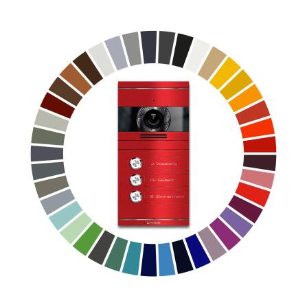 Metzler VDM10 2.0 Mehrfamilien Video-Türsprechanlage...