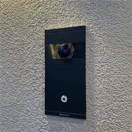 Metzler VDM10 2.0 Video-Türsprechanlage | 1 Klingeltaster | RAL 7016 Anthrazitgrau | Colson