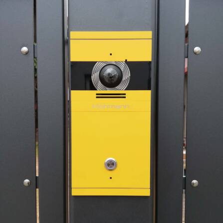 Metzler VDM10 2.0 Video-Türsprechanlage | 1 Klingeltaster | Wunschfarbe nach RAL | Colson