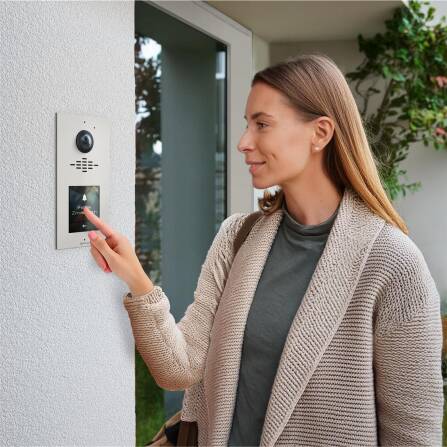 Metzler VDM10 2.0 modulare Video-Türsprechanlage |  Ein- und Mehrfamilien | RAL 9016 Verkehrsweiß | Horizon