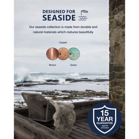 Lampada da parete | Blokhus Up Sensor | Rame