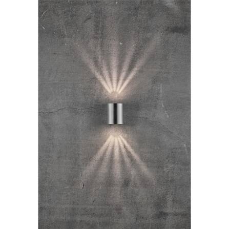 Wandleuchte | Canto 2 | Edelstahl