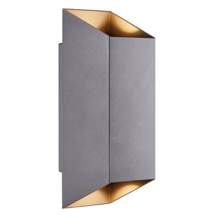 Wandleuchte | Nico Square 22  | Anthrazit