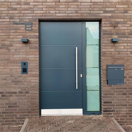 Metzler Briefkasten mit Zeitungsfach | RAL7016 Anthrazitgrau | BK212-RE-ZF