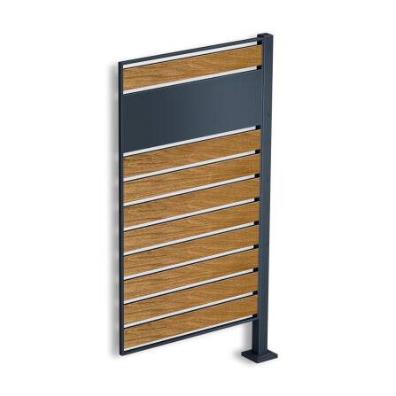 Metzler Sichtschutz Mülltonnenzaun Erweiterungsmodul...