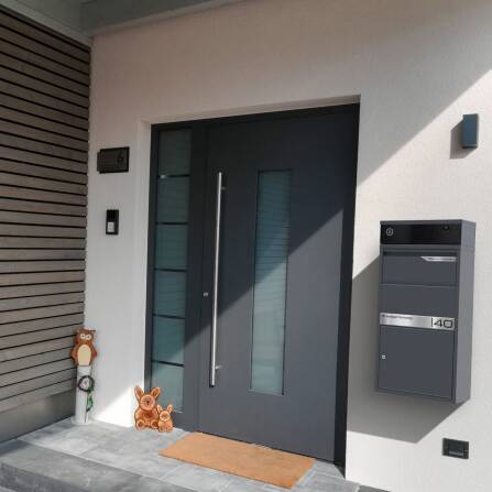 Metzler Video-Türsprechanlage mit Paketbox |...