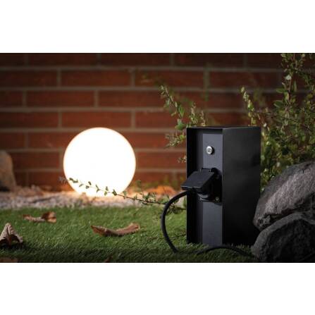 Steckdosensäule Rio | Anthrazit