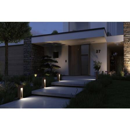 Pollerleuchte | Trabia | Holz | 400mm