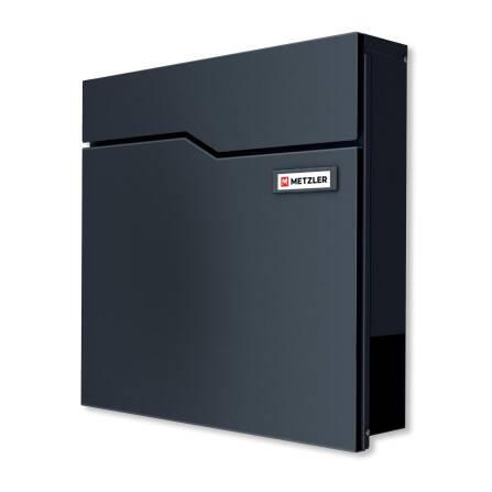 Metzler Briefkasten mit austauschbarem Namensschild | Hoffmann