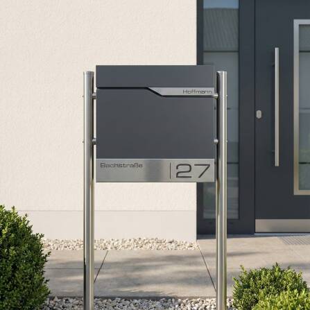 Metzler Standbriefkasten aus hochwertigem Stahl | Siebert