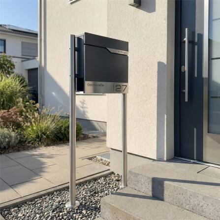 Metzler Standbriefkasten aus hochwertigem Stahl | Siebert