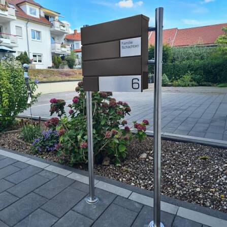 Metzler Standbriefkasten | Eisenglimmer DB 703 | Modell G