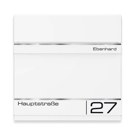 Metzler Briefkasten in RAL9016 Verkehrsweiß...