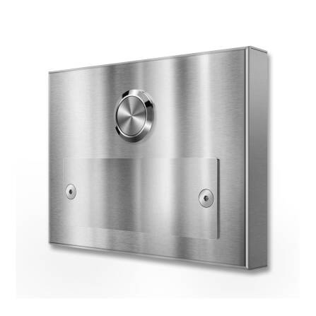 Metzler Campanello in Acciaio Inox Montaggio Esterno Incisione opzionale | Kasa