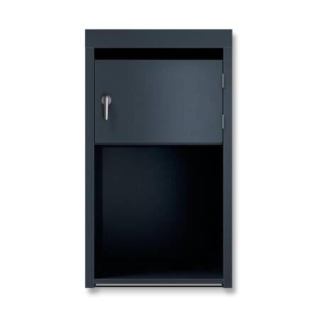Metzler Etagère pour Bois de Chauffage | Boîte Individuel | Massive & inoxydable | RAL7016 Gris Anthracite mat