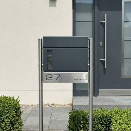 Metzler Standbriefkasten Sichtfenster | Oltmann